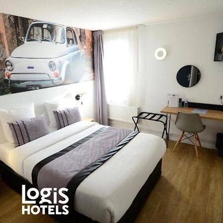 Logis Cris Hotel Et Restaurant, Lyon Sud-Est Corbas Eksteriør bilde