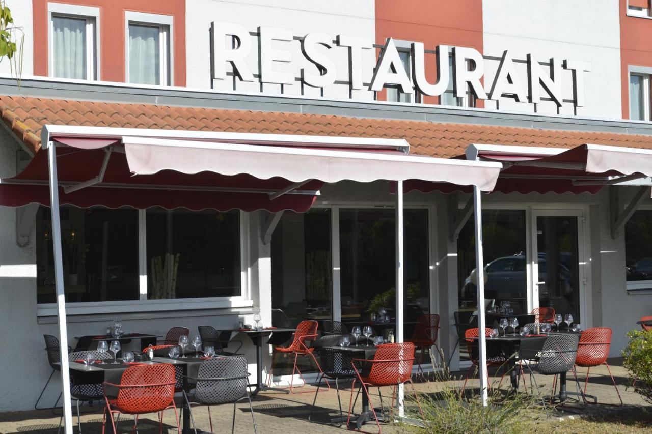 Logis Cris Hotel Et Restaurant, Lyon Sud-Est Corbas Eksteriør bilde