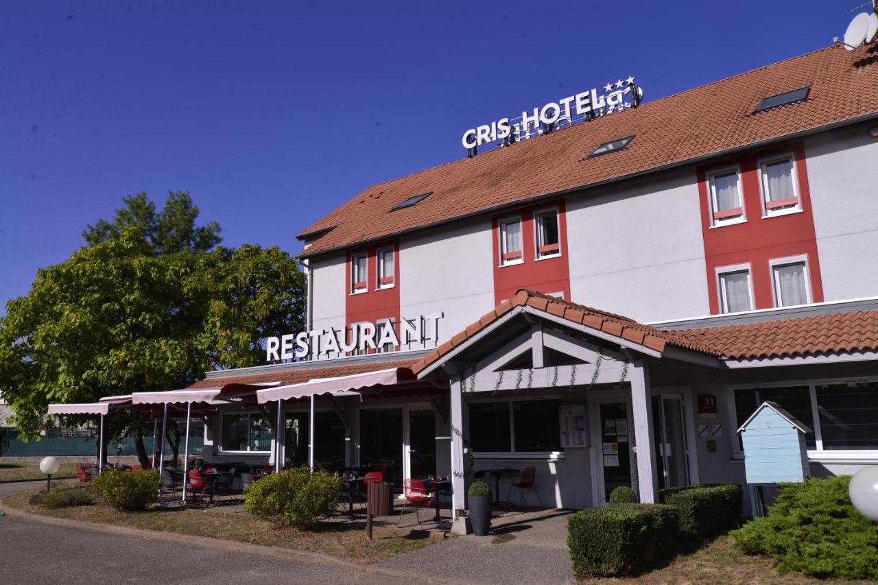 Logis Cris Hotel Et Restaurant, Lyon Sud-Est Corbas Eksteriør bilde