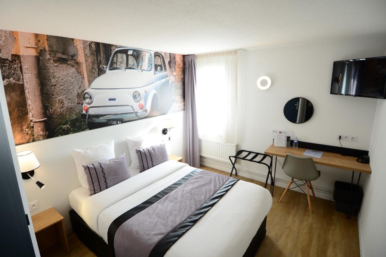 Logis Cris Hotel Et Restaurant, Lyon Sud-Est Corbas Eksteriør bilde