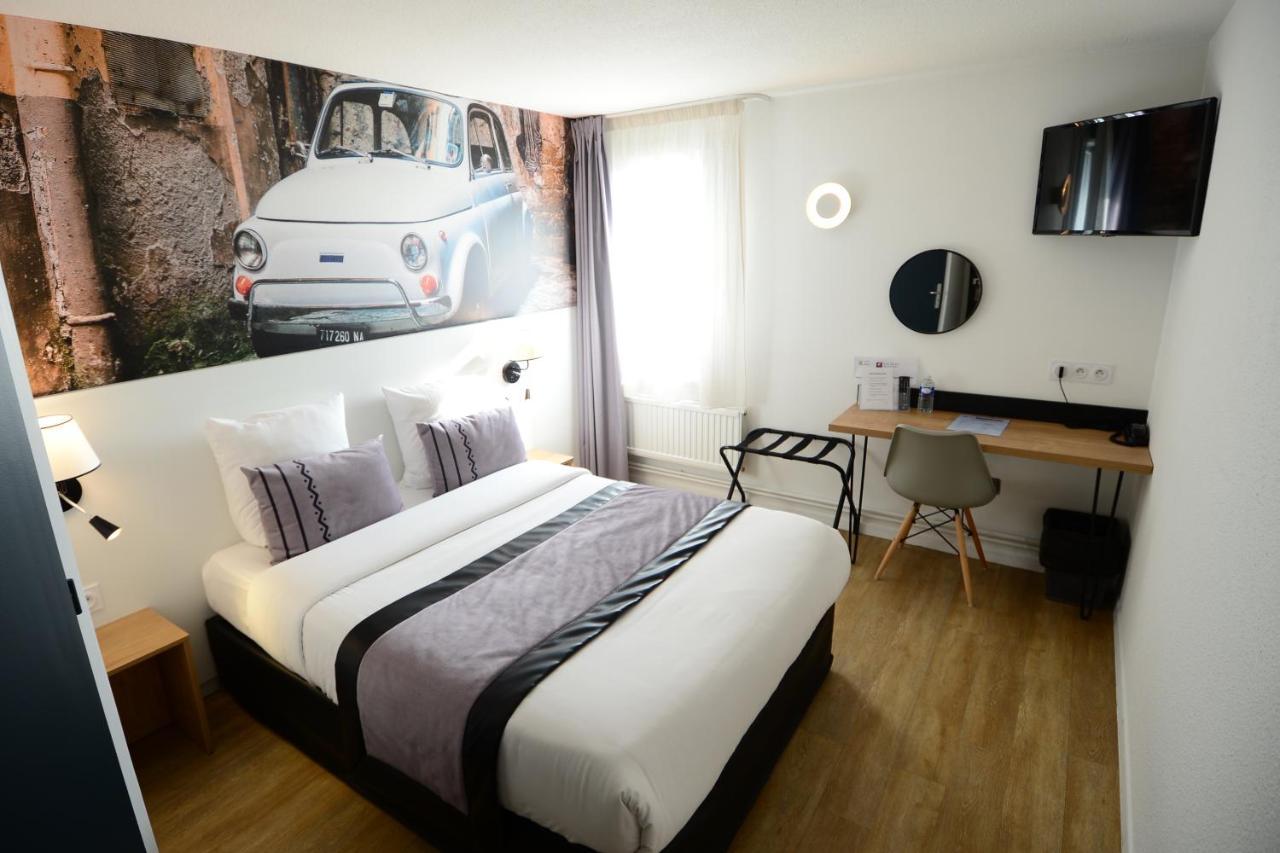 Logis Cris Hotel Et Restaurant, Lyon Sud-Est Corbas Eksteriør bilde